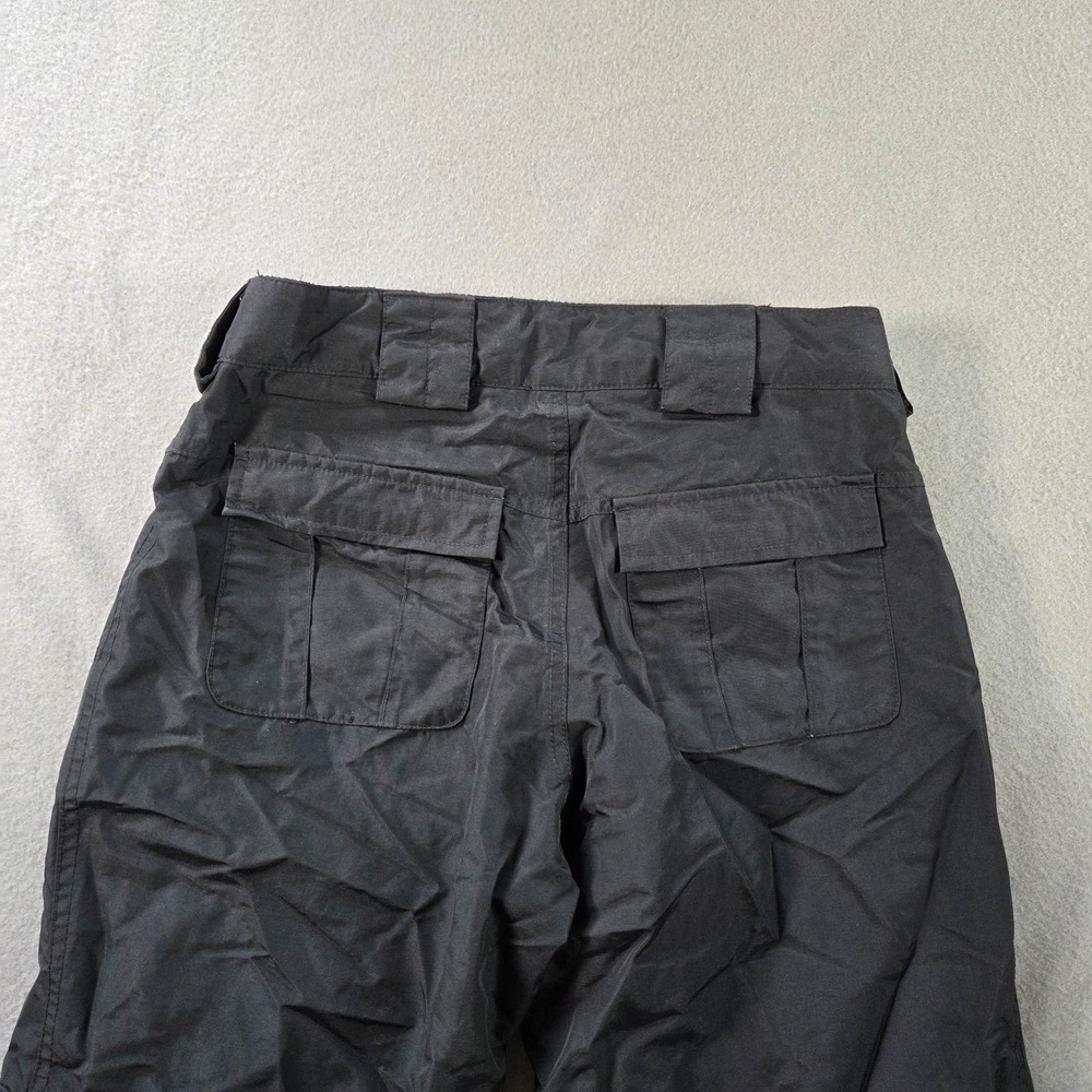 Sims Snowboard Pants Womens Small Black Ski Snow Cargo Vented - Picture 8 of 9